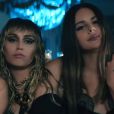 Ariana Grande, Miley Cyrus et Lana del Rey combattent le crime dans le clip de la chanson "Don't call me angel". Los Angeles. Le 13 septembre 2019.