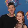Travis Mills et sa compagne Madelaine Petsch à la soirée FOX's Teen Choice Awards 2018 à The Forum à Inglewood, le 12 août 2018
