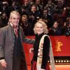 Jeremy Irons et sa femme Sinead Cusack assistent à la cérémonie d'ouverture du 70e Festival International du Film de Berlin, La Berlinale, avec la projection du film "My Salinger Year". Le 20 février 2020.