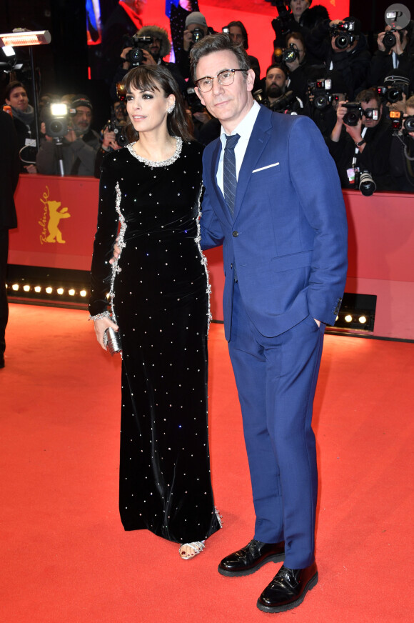 Berenice Bejo et son mari Michel Hazanavicius assistent à la cérémonie d'ouverture du 70e Festival International du Film de Berlin, La Berlinale, avec la projection du film "My Salinger Year". Le 20 février 2020.