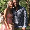 Claire de "L'amour est dans le pré 2015" avec son fiancé Sébastien et leur fils Mattéo, le 5 août 2019, sur Instagram