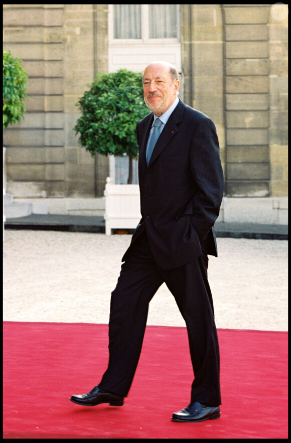 Hervé Bourges au dîner Bouteflika à l'Elysée en 2000