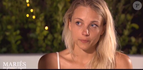 Solenne et Matthieu de "Mariés au premier regard 2020", le 24 février, sur M6