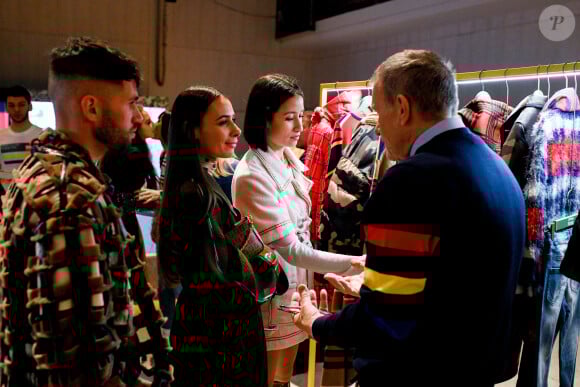 Jean-Charles de Castelbajac assiste à la présentation de la nouvelle collection Automne-Hiver 2020-2021 de "United Colors of Benetton" lors de la Fashion Week de Milan. Le 20 février 2020.