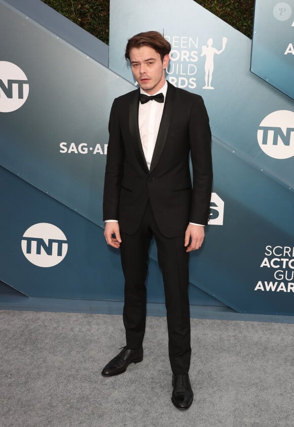 Charlie Heaton - 26ème cérémonie annuelle des "Screen Actors Guild Awards" ("SAG Awards") au "Shrine Auditorium" à Los Angeles, le 19 janvier 2020.