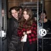 Charlie Heaton et sa compagne Natalia Dyer - Sorties des people lors du dîner "Dior Beauty" au restaurant Caviar Kaspia en marge de la Fashion Week à Paris le 24 septembre 2019.
