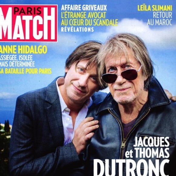 Retrouvez l'interview intégrale de Jacques et Thomas Dutronc dans le magazine "Paris Match", numéro 3695 du 27 février 2020.