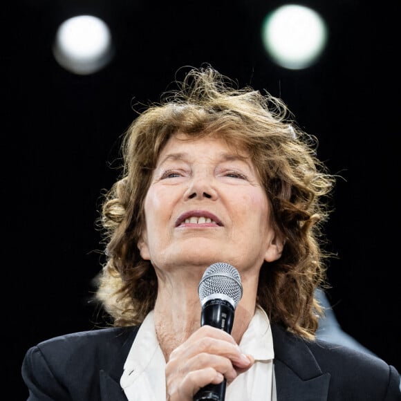 Jane Birkin sur la scène du Paleo Festival à Nyon, en Suisse. Le 28 juillet 2019. @Loona/ABACAPRESS.COM