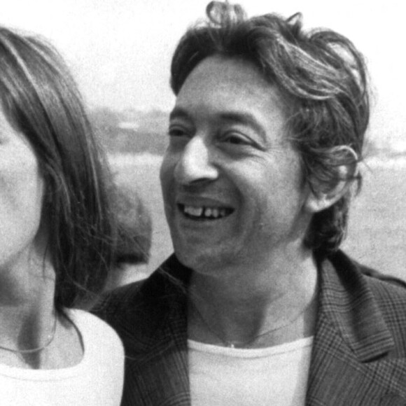 Serge Gainsbourg et Jane Birkin en Allemagne. 1974. © DPA/ABACA