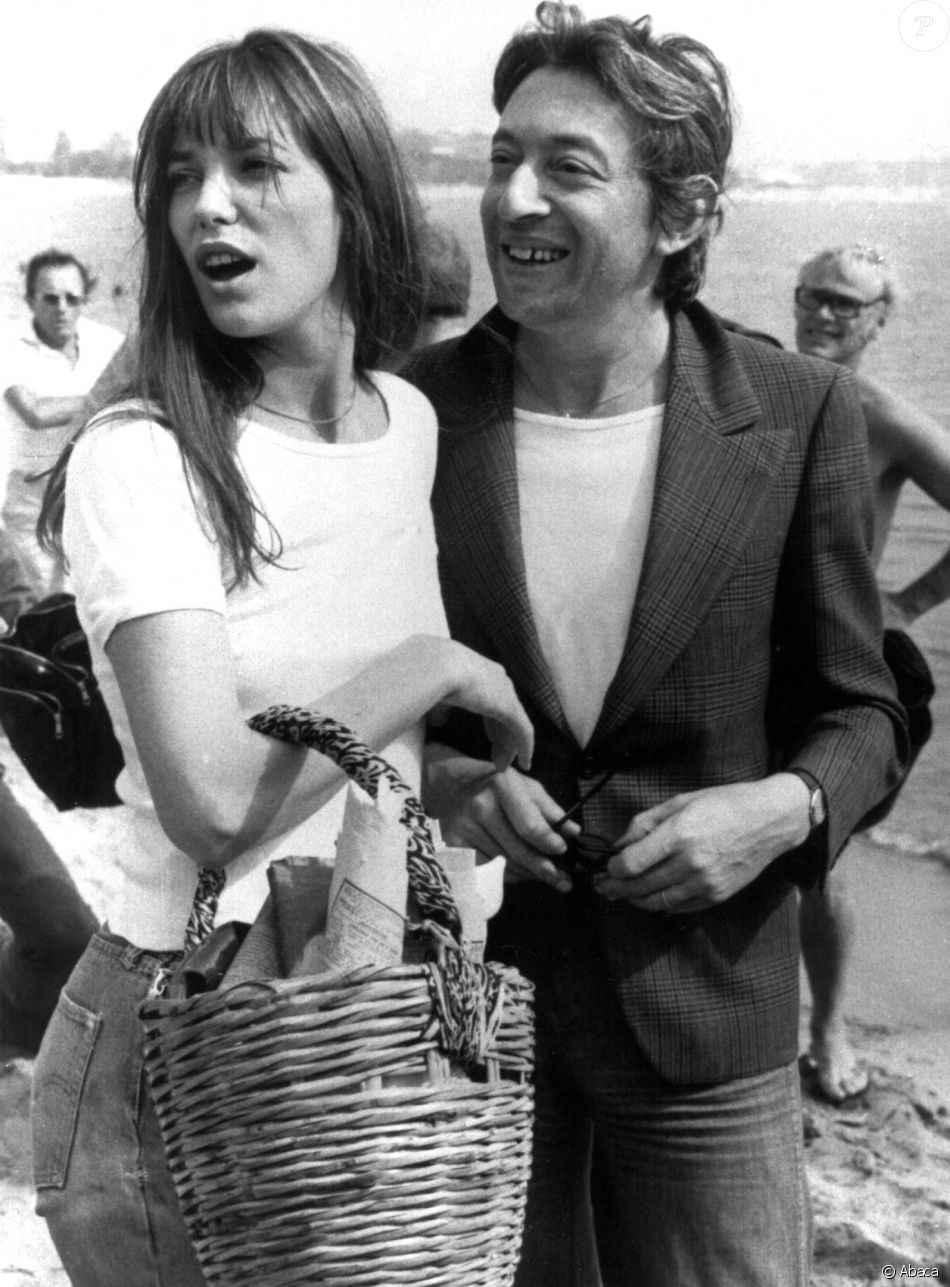 Serge Gainsbourg et Jane Birkin en Allemagne. 1974. © DPA/ABACA ...