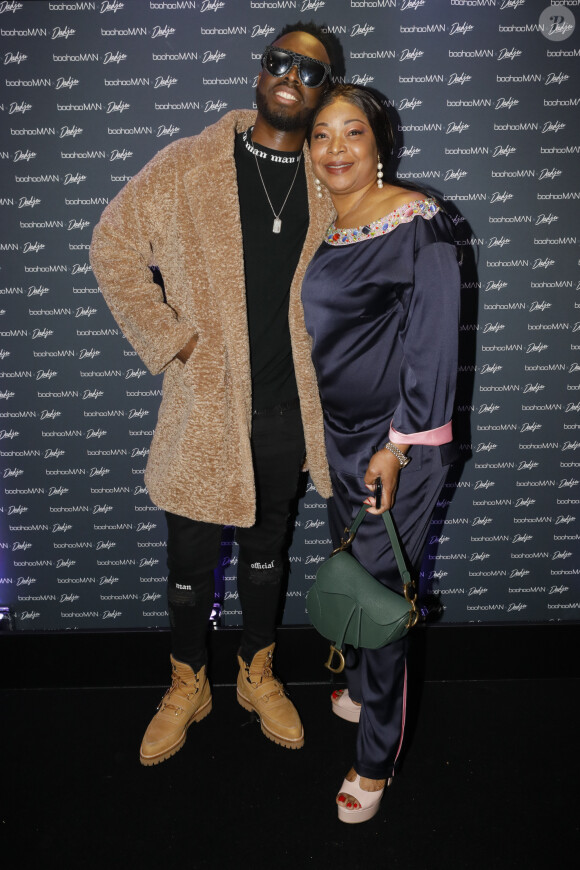 Dadju et sa mère Dalida - Soirée de lancement BoohooMan x Dadju à l'Institut du Monde Arabe à Paris, le 29 octobre 2019. © Veeren Ramsamy-Christophe Clovis/Bestimage