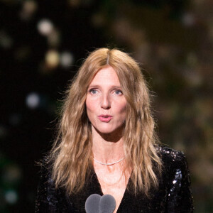 Sandrine Kiberlain, présidente de la 45ème cérémonie des César, lors de la 45ème cérémonie des César à la Salle Pleyel à Paris le 28 février 2020.