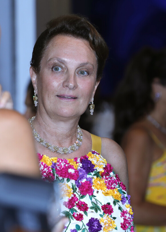 Sylvia Ratkowski, la fille d'Hélène Pastor au 71e gala de la Croix-Rouge Monégasque à Monaco le 26 juillet 2019. © Claudia Albuquerque /Bestimage