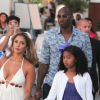 Le joueur de NBA Kobe Bryant est en vacances avec sa femme Vanessa et leurs filles Natalia et Gianna à Mykonos en Grèce, le 24 juin 2014. La petite famille a fait du shopping et mangé des glaces. Kobe Bryant a fait de jet ski, a posé avec des fans et a signé des autographes.