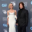Diane Kruger et son compagnon Norman Reedus lors des "23ème Critics Choice Awards" au Barker Hangar à Los Angeles, le 11 janvier 2018. © Chris Delmas/Bestimage