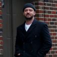 Exclusif - Justin Timberlake se promène dans les rues de New York le 14 janvier 2020.