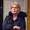 Exclusif - Joanna Lumley se promène dans les rues de Londres le 23 Novembre 2019.