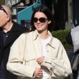 Kendall Jenner est allée déjeuner avec des amis au restaurant Sadelles dans le quartier de Manhattan à New York, le 24 février 2020