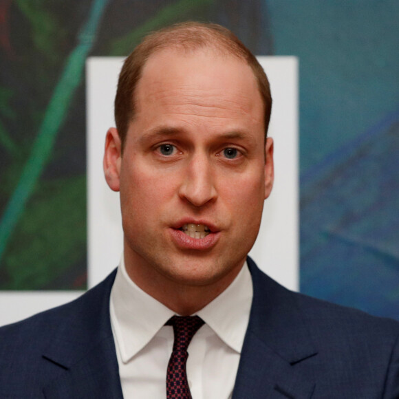 Le prince William, duc de Cambridge, et Kate Middleton, duchesse de Cambridge, reçus par le vice-Premier ministre de l'Irlande Simon Coveney lors de leur visite officielle à Dublin. Le 4 mars 2020.