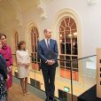 Le prince William, duc de Cambridge, et Kate Middleton, duchesse de Cambridge, reçus par le vice-Premier ministre de l'Irlande Simon Coveney lors de leur visite officielle à Dublin, le 4 mars 2020.