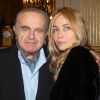 Emmanuelle Béart et son père Guy à Paris en 2012