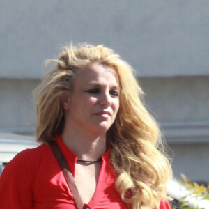 Exclusif - Britney Spears à Los Angeles, le 12 février 2020.