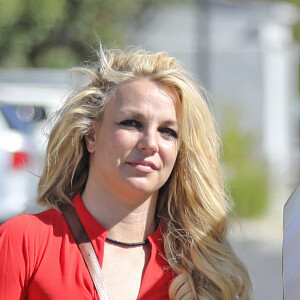 Exclusif - Britney Spears à Los Angeles, le 12 février 2020.