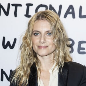 Mélanie Laurent assiste au vernissage de l'artiste David Shrigley x La Maison Ruinart "Unconventional Bubbles" à l'Opera Bastille à Paris le 5 mars 2020. © Olivier Borde/Bestimage