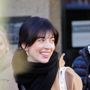 Nolwenn Leroy quitte l'hôtel de la troupe des Enfoirés. Bordeaux. Le 28 janvier 2019. @Thibaud Moritz/ABACAPRESS.COM