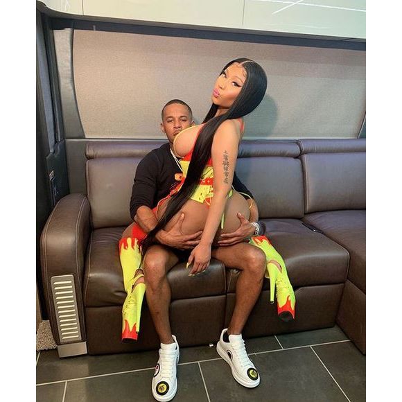 Nicki Minaj et son mari, Kenneth Petty. Août 2019.