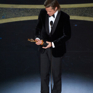 Brad Pitt lors de la 92ème cérémonie des Oscars 2020 au Hollywood and Highland à Los Angeles, CA, USA, on February 9, 2020. © AMPAS/Zuma Press/Bestimage