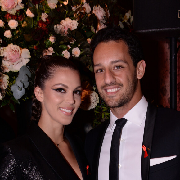 Iris Mittenaere (Miss France et Miss Univers 2016) et son compagnon Diego El Glaoui lors de la soirée de gala de la 18ème édition du "Dîner de la mode du Sidaction" au Pavillon Cambon Capucines - Potel et Chabot à Paris, France, le 23 janvier 2020. © ORachid Bellak/Bestimage