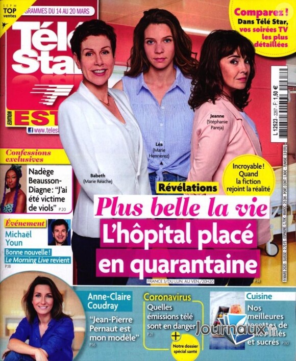 Magazine "Télé Star", en kiosques le 9 mars 2020.
