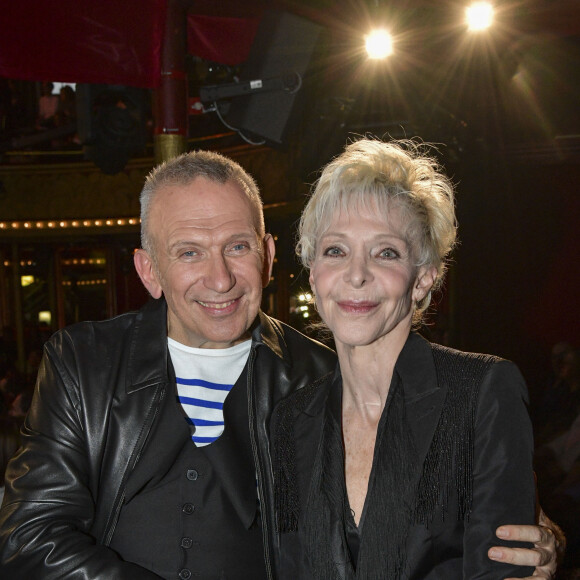 Exclusif - Jean-Paul Gaultier, Tonie Marshall - À l'occasion des 40 ans de carrière de Jean-Paul Gaultier et de sa revue spectacle " Fashion Freak Show " aux Folies Bergère, France 2 donne carte blanche au couturier français le plus célèbre du monde, qui créera pour la première fois un grand show de variétés entièrement plongé dans son univers, qui sera diffusé le samedi 13 octobre 2018 à 21 heures. Le 9 octobre 2018 © Pierre Perusseau / Bestimage