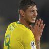Emiliano Sala lors du match du FC Nantes contre le FC Toulouse au Stade de la Beaujoire le 20 octobre 2018. Le 21 janvier 2019, le footballeur italo-argentin a disparu à bord d'un avion qui le menait à Cardiff, où il venait d'être transféré. © Pierre Perusseau/Bestimage