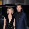 Barron Hilton et sa femme Tessa Grafin von Walderdorff arrivent à la soirée "Stuart Weitzman" lors de la fashion week à New York, le 12 février 2019.