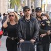 Exclusif - Ice-T et sa femme Coco Austin font du shopping avec leur fille Chanel Nicole Marrow et un ami à Beverly Hills, le 18 mars 2018