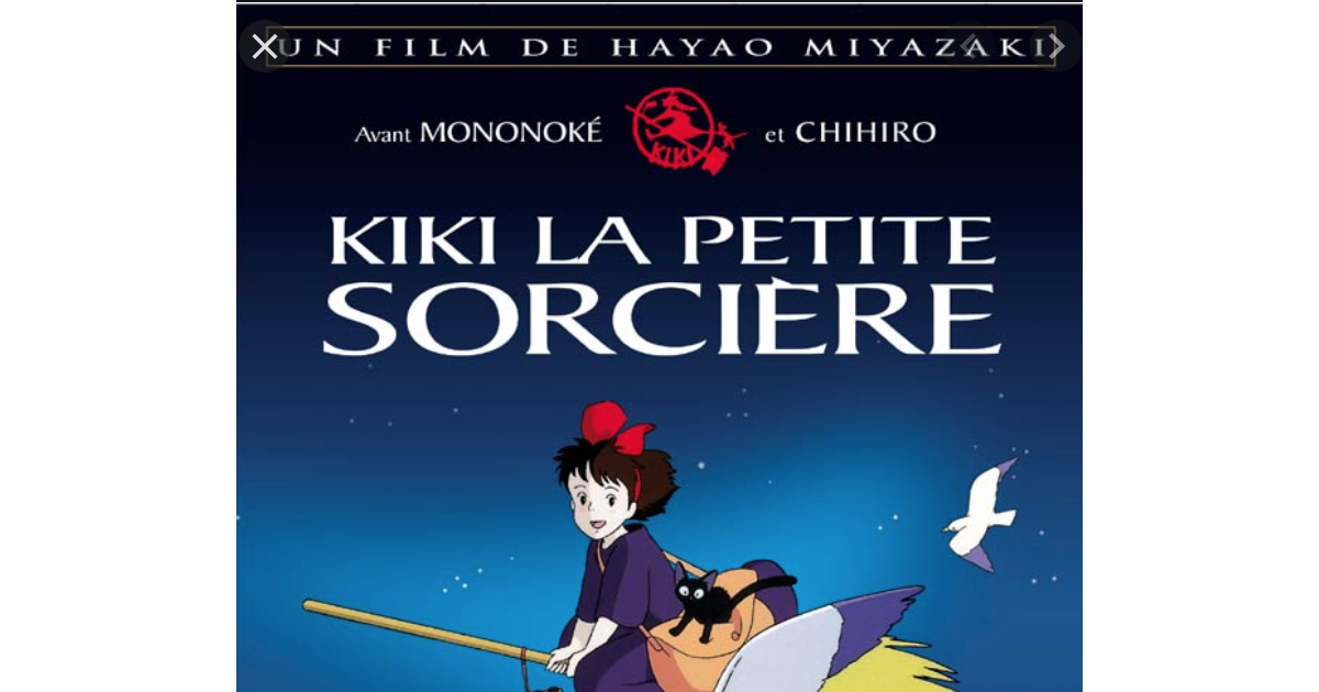 Affiche de Kiki la petite sorcière, disponible sur Netflix. - Purepeople
