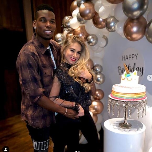 Maria Pogba a fêté son anniversaire avec Paul Pogba à Miami le 17 novembre 2019.