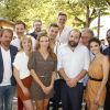 David Marchal, Thibaud Vaneck, Jérome Bertin, Marie Julie Baup, Stéphane Hénon, Laurie Bordesoules, Marie Hennerez, Eléonore Sarrazin, Alexandre Fabre, Jean Baptiste Anoumon - 21ème édition du Festival de la Fiction TV de La Rochelle. Le 14 septembre 2019 © Christophe Aubert via Bestimage