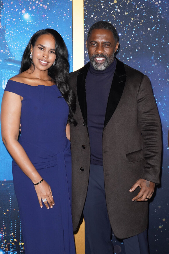 Idris Elba et sa femme Sabrina Dhowre Elba à la première de Cats au Lincoln Center à New York, le 16 décembre 2019.