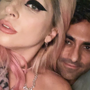 Lady Gaga et son compagnon Michael Polansky. Mars 2020.