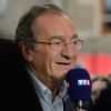 Jean-Pierre Pernaut lors du tournage de l'émission "Votre plus beau marché de France" à Montbrison le 14 juin 2019. © Frédéric Chambert / Panoramic / Bestimage