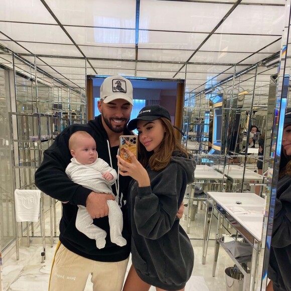 Nabilla et son fils Milann sur Instagram, janvier 2020.