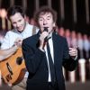 Alain Souchon (Album de l'année "Ames Fifties"), Vianney - 35ème cérémonie des Victoires de la musique à la Seine musicale de Boulogne-Billancourt, le 14 février 2020. © Cyril Moreau/Bestimage