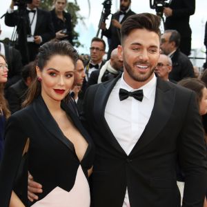 Nabilla Benattia (enceinte) et son mari Thomas Vergara - Montée des marches du film "A Hidden Life" lors du 72ème Festival International du Film de Cannes, le 19 mai 2019. © Denis Guignebourg/Bestimage