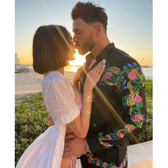 Nabilla et son mari Thomas Vergara - Instagram, janvier 2020