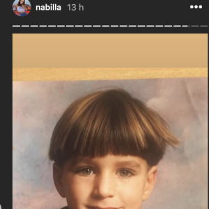 Nabilla dévoile une photo de Thomas Vergara enfant sur Instagram, 22 mars 2020