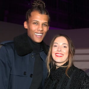 Stromae et sa femme Coralie Barbier au défilé "Victoria's Secret Paris 2016" au Grand Palais à Paris, le 30 novembre 2016. © Denis Guignebourg/Bestimage