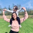 Julia Paredes avec sa fille Luna, sur Instagram, le 20 mars 2020